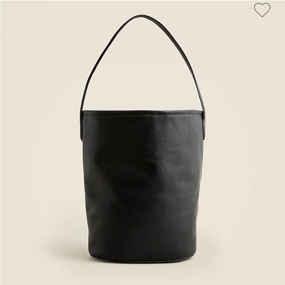 J. Crew Berkeley bucket bag in leather